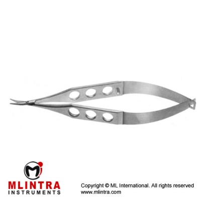 McPherson-Westcott Conjunctival Scissor Curved - Blunt Tips - Small Blades Stainless Steel, 11 cm - 4 1/2" McPherson-Westcott Conjunctival Scissor Curved - Blunt Tips - Small Blades Stainless Steel, 11 cm - 4 1/2"